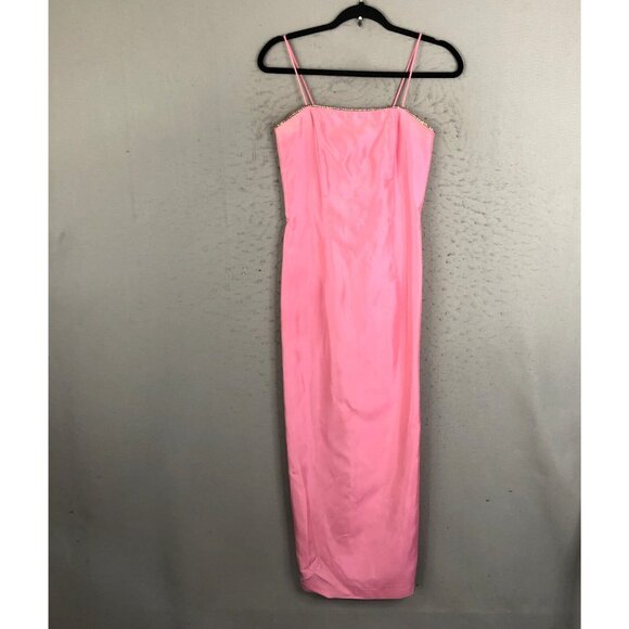 Blondie Nites Dresses & Skirts - Vintage  Formal Dress Jr 3 Pink Rhinestone Prom Y2K Retro Feminine Neon Statemen